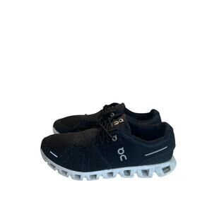 On Cloud 5 Black Women's Lightweight Mesh Athletic Running Shoes W 10